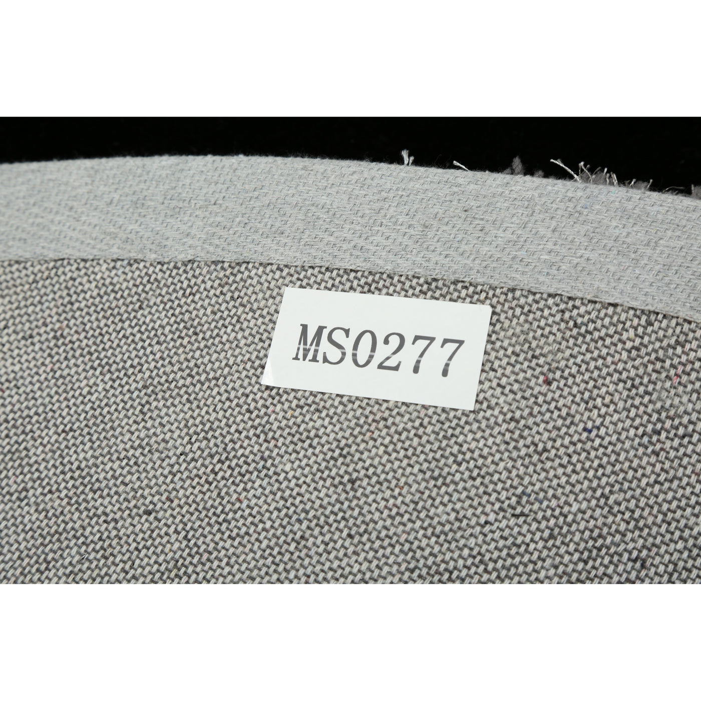 Tapis à poils longs Mateos au design abstrait