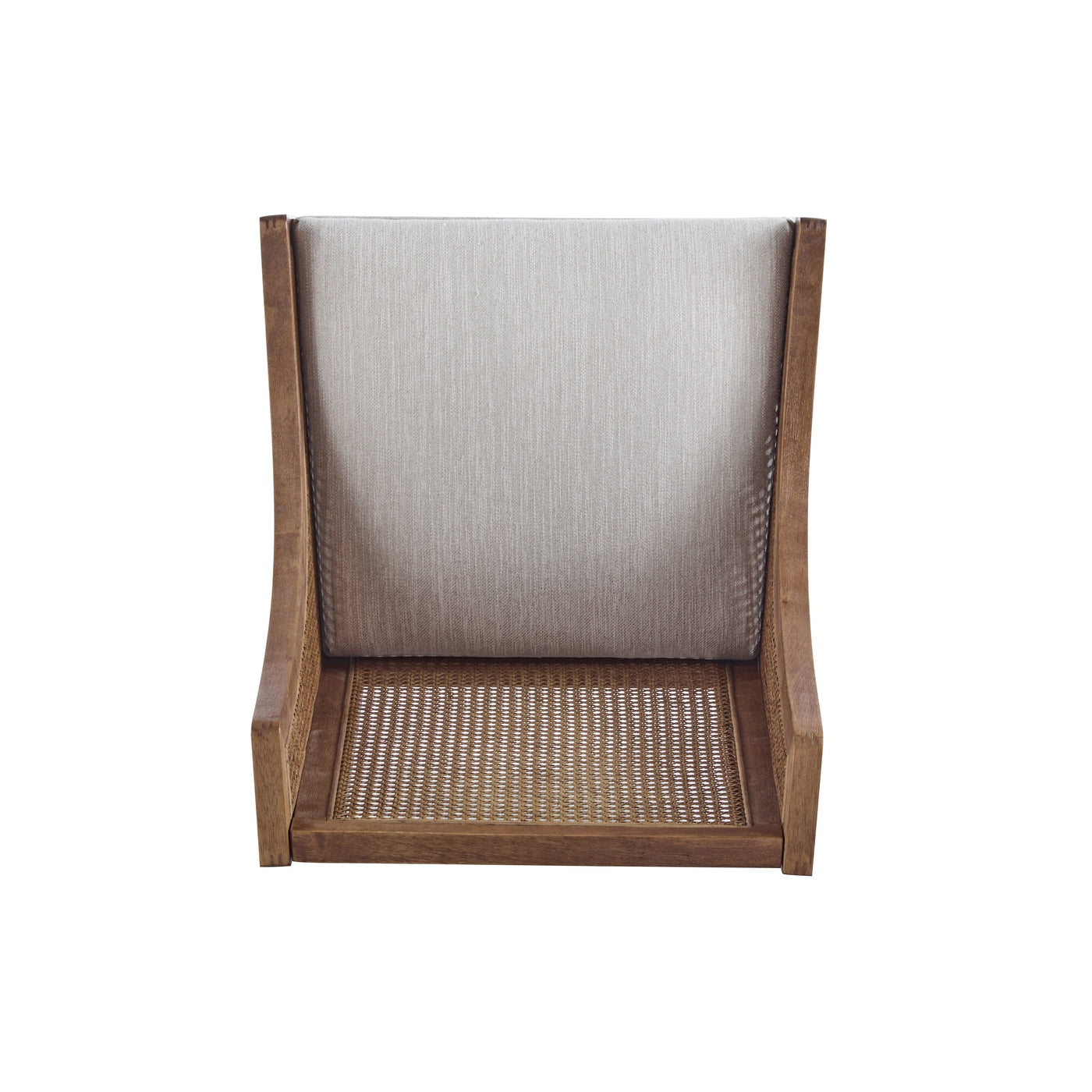 Chaises de salle à manger rembourrées en rotin et bois Maurers (lot de 2) par Christopher Knight Home