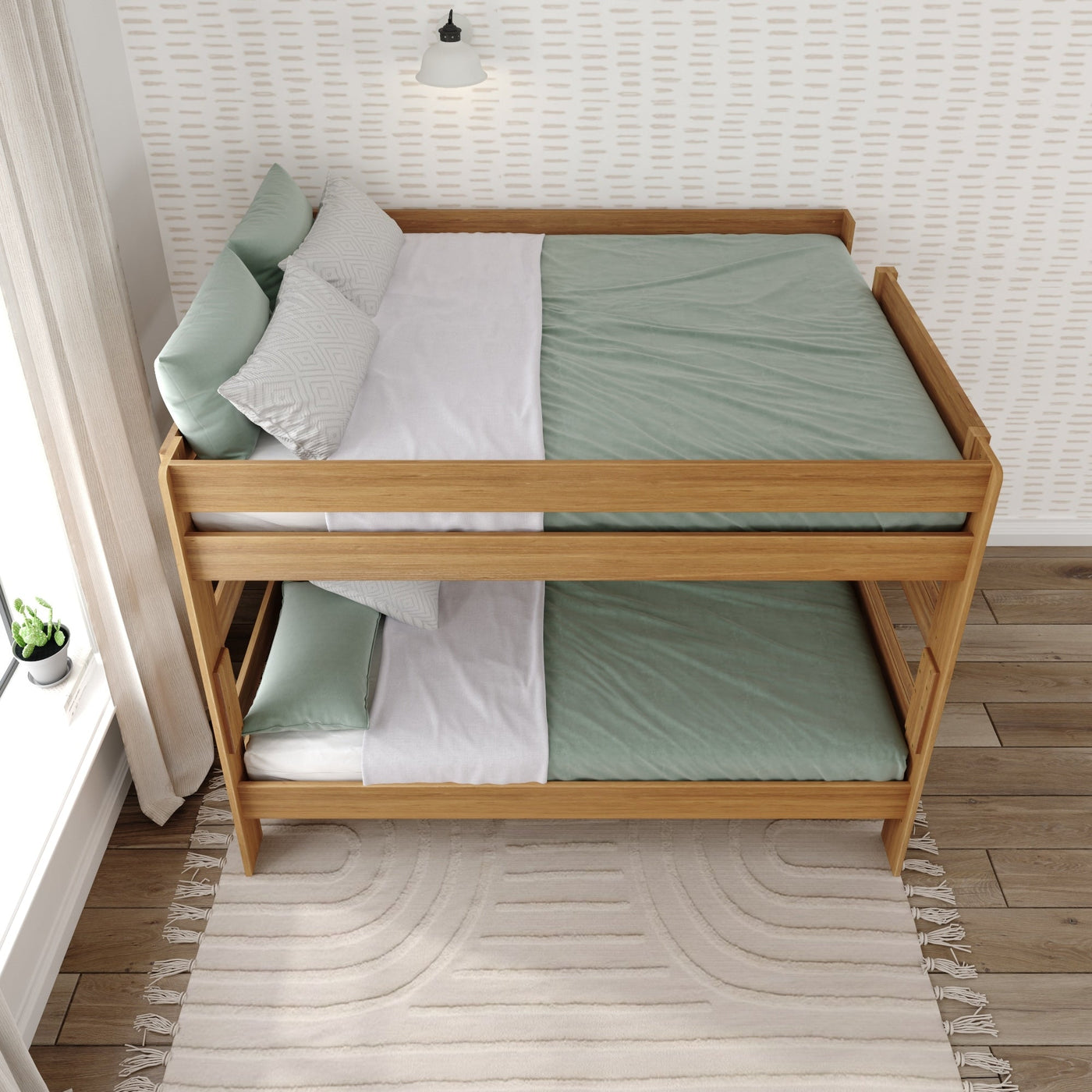 Lit superposé Queen sur Queen de Max et Lily Farmhouse