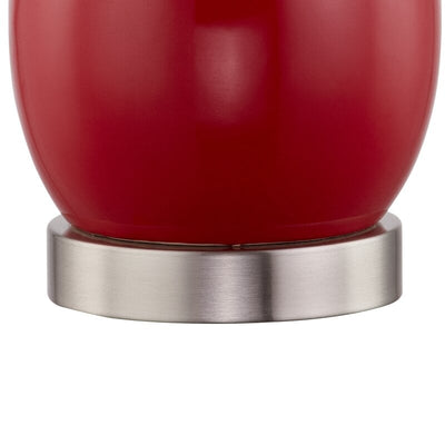 Ensemble de lampes de table en céramique 28,5 avec USB (lot de 2)