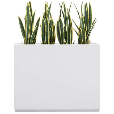 Jardinière métallique robuste pour plantes d'extérieur, 96 x 25 x 76 cm (L x l x H) - 96 x 76 x 25 cm (l x l x H)