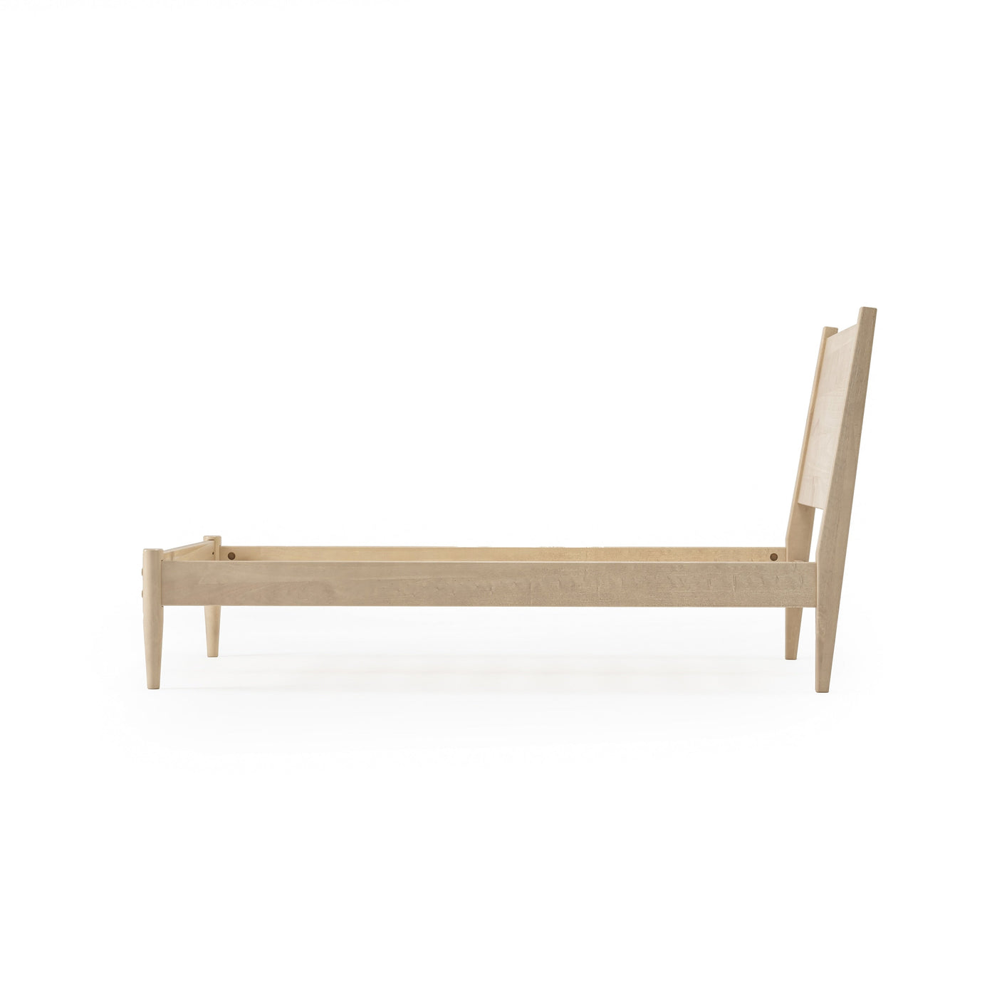 Lit à panneaux du milieu du siècle