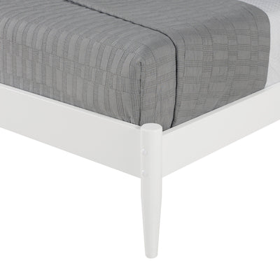 Lit à panneaux du milieu du siècle