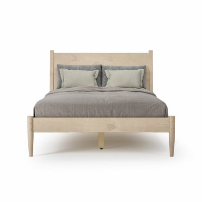 Lit à panneaux du milieu du siècle