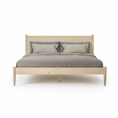 Lit à panneaux du milieu du siècle