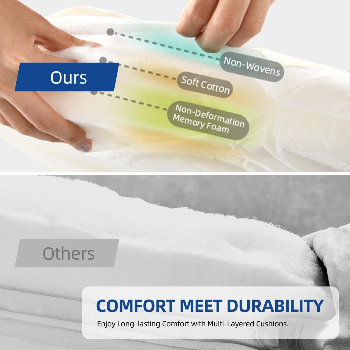 Ensemble de bistrot d'extérieur en osier Moasis 3 pièces avec 2 chaises et table basse