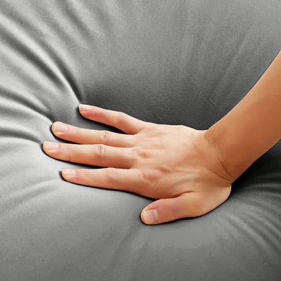 Canapé-lit futon moderne, canapé-lit convertible avec pieds fuselés en bois, 78,35 l, petit canapé à dossier divisé pour salon