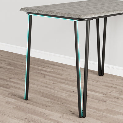 Ensemble de table à manger moderne pour cuisine - 3 pièces