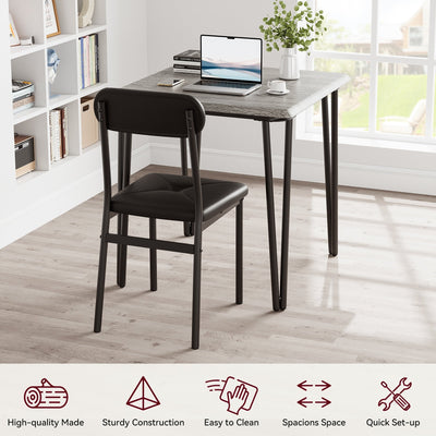 Ensemble de table à manger moderne pour cuisine - 3 pièces