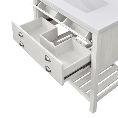 Meuble-lavabo simple de style ferme Monterey 37 avec dessus