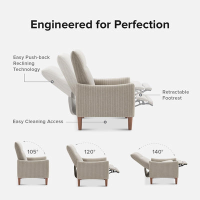 Fauteuil inclinable Arthur de Mopio