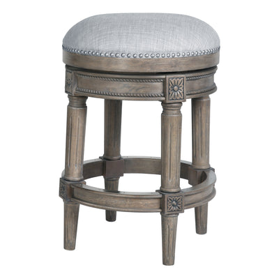 Tabouret de bar pivotant sans dossier Chapman 26 pouces de New Ridge Home Goods - Hauteur comptoir