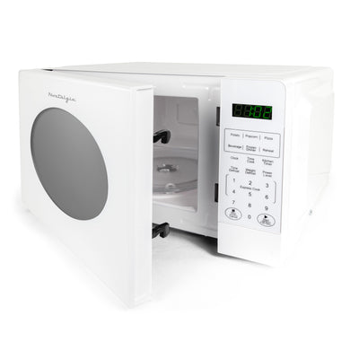 Four à micro-ondes de comptoir rétro Nostalgia de 0,7 pied cube - N/A
