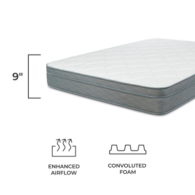 Matelas Eurotop mi-ferme NuForm 9