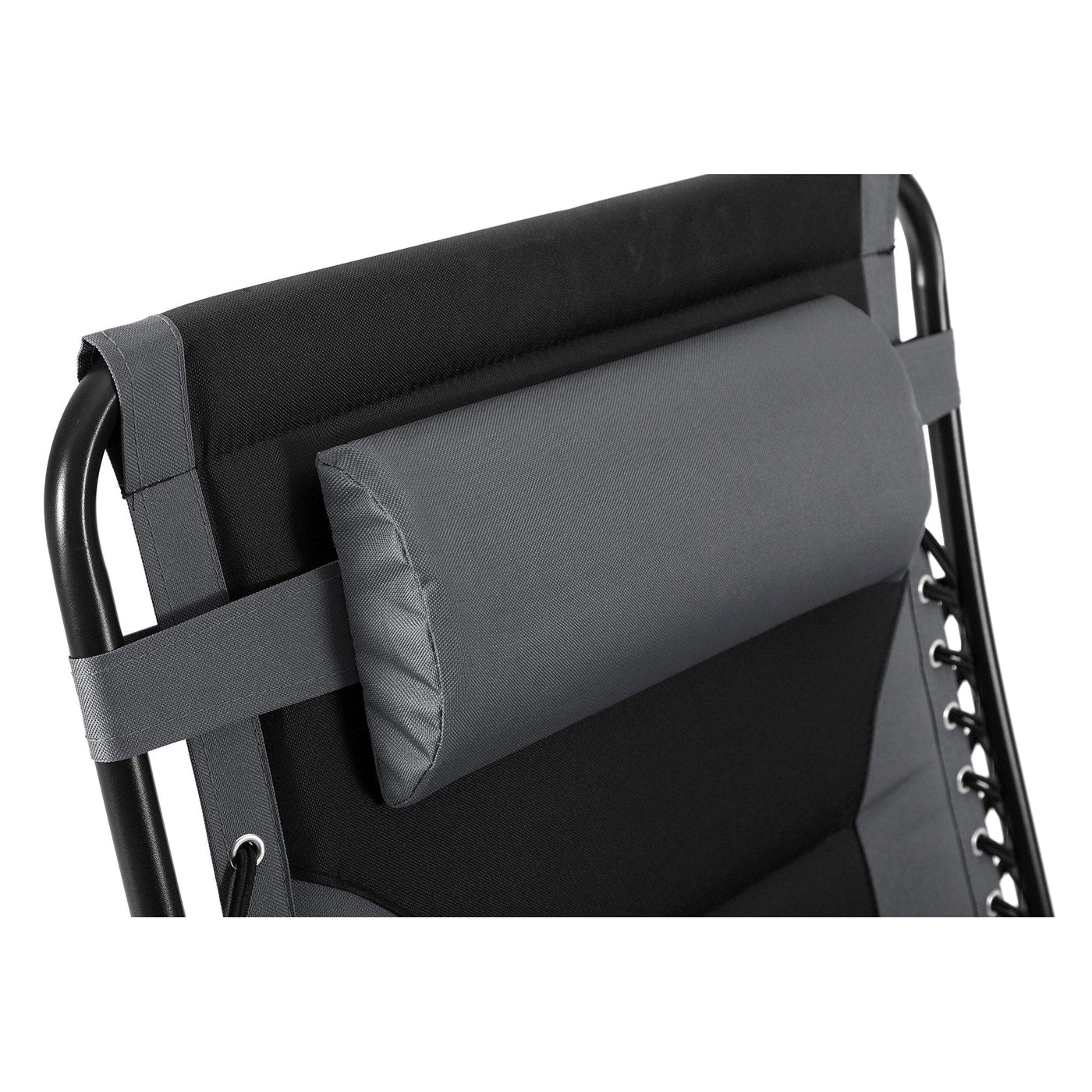 Fauteuil de salon surdimensionné XL rembourré à gravité zéro, accoudoirs larges, inclinable et réglable avec porte-gobelet - N/A