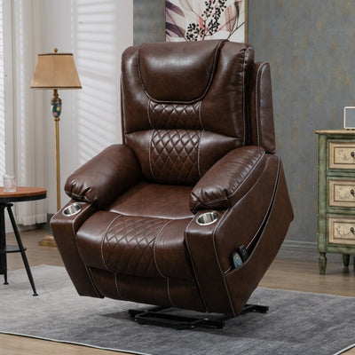 Fauteuil inclinable électrique surdimensionné pour personnes âgées, 400 lb.