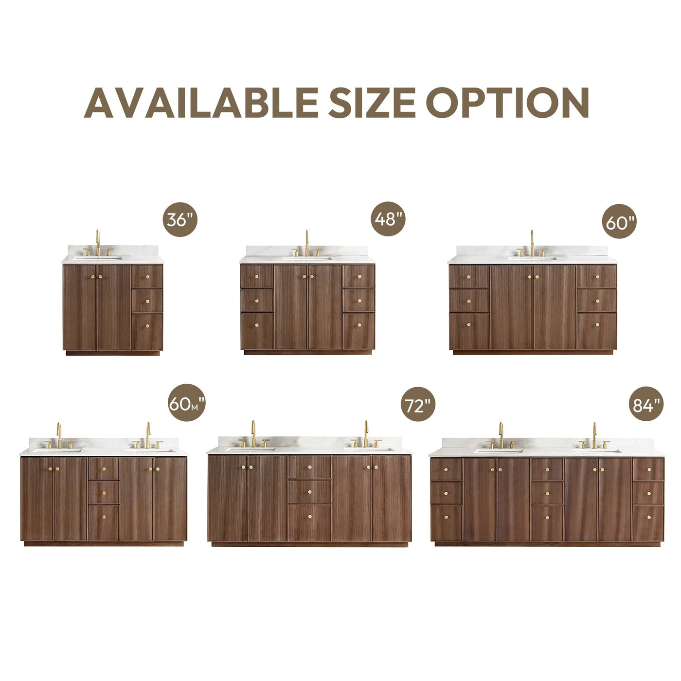 Meuble-lavabo Oza avec dessus en pierre de quartz sans miroir