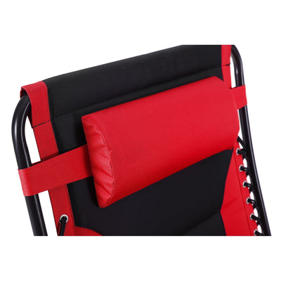 Fauteuil de salon surdimensionné XL rembourré à gravité zéro, accoudoirs larges, inclinable et réglable avec porte-gobelet - N/A