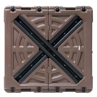 Base de parasol déporté Pellebant de 220 lb avec roulettes - N/A