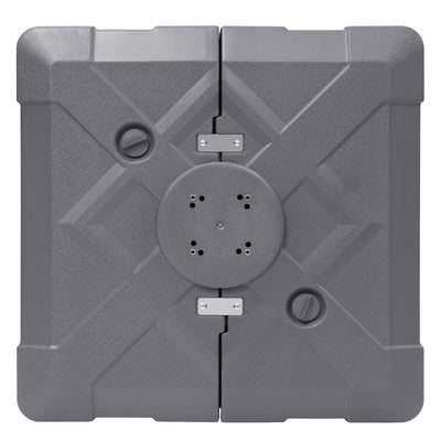 Base de parasol déporté Pellebant de 220 lb avec roulettes - N/A