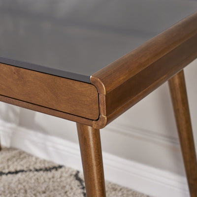 Bureau Peninah en imitation bois d'hévéa par Christopher Knight Home