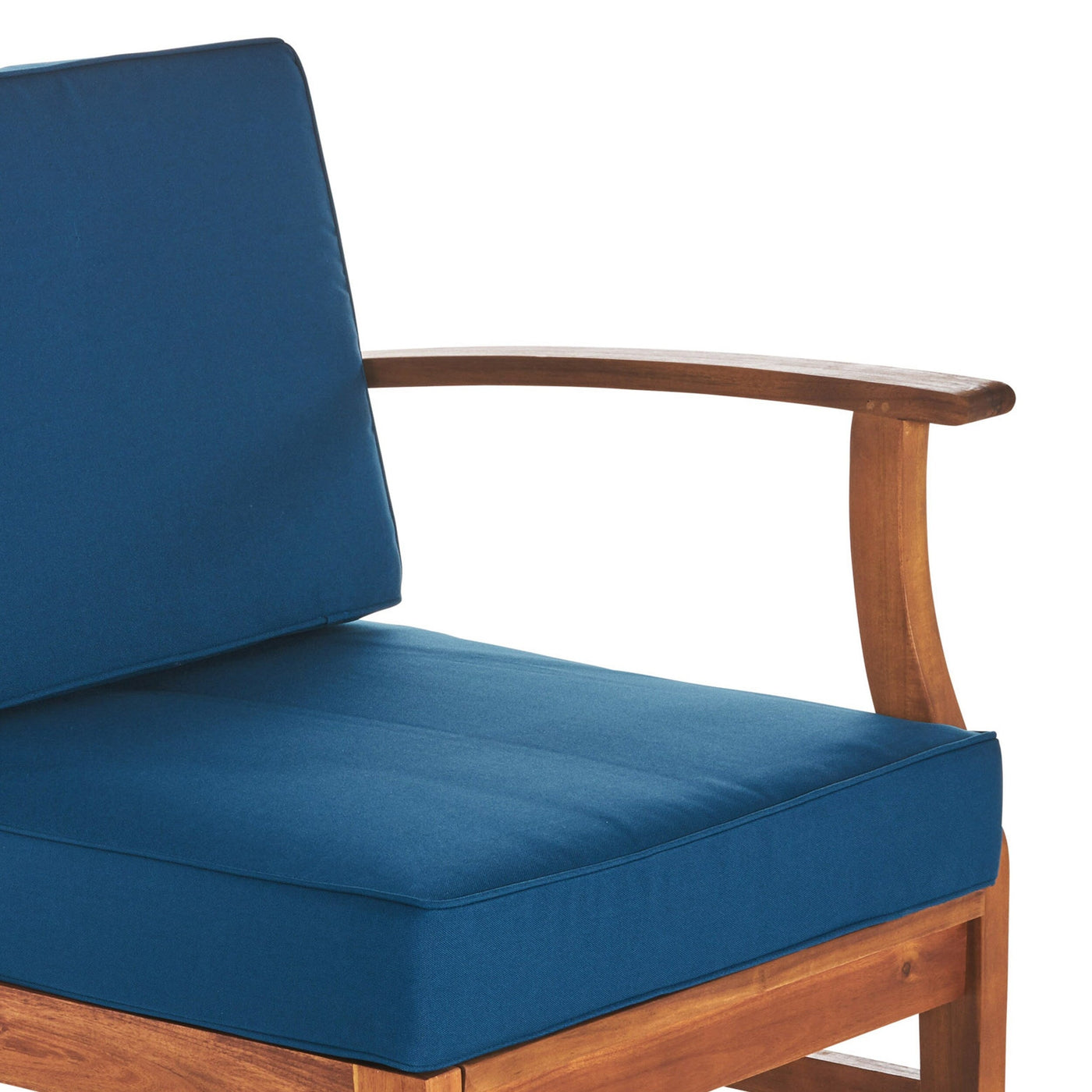 Ensemble de conversation d'extérieur 7 pièces en bois d'acacia Perla par Christopher Knight Home