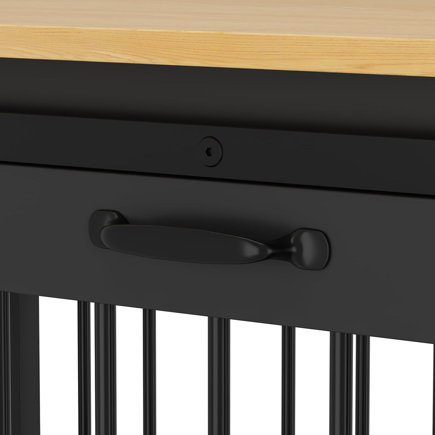 Cage pour chien élégante et robuste avec renfort en tube de fer