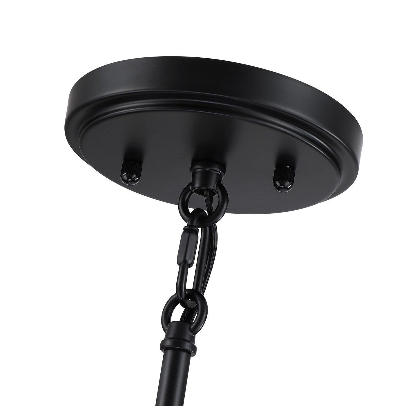 Lustre bohème moderne Piersan à 5 lumières avec abat-jour en rotin à plusieurs niveaux - 26 po de largeur