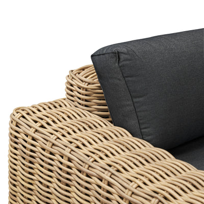 Ensemble de salon d'angle d'extérieur/terrasse Poly &amp; Bark Puglia avec table basse