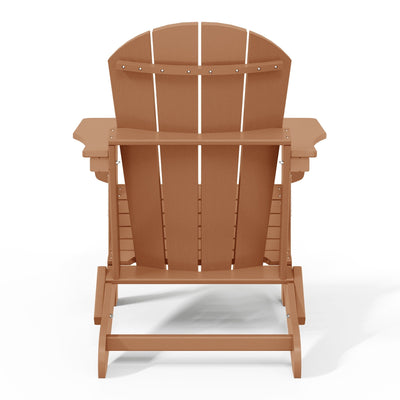 Chaises pliantes Adirondack Polytrends Laguna résistantes aux intempéries (lot de 2)