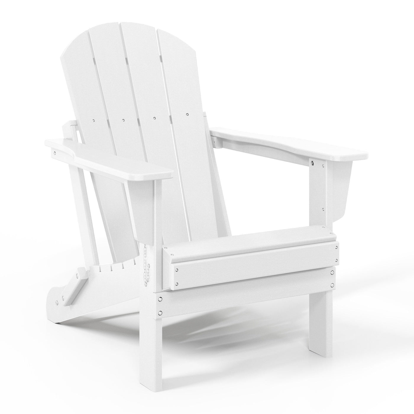 Chaises pliantes Adirondack Polytrends Laguna résistantes aux intempéries (lot de 4)