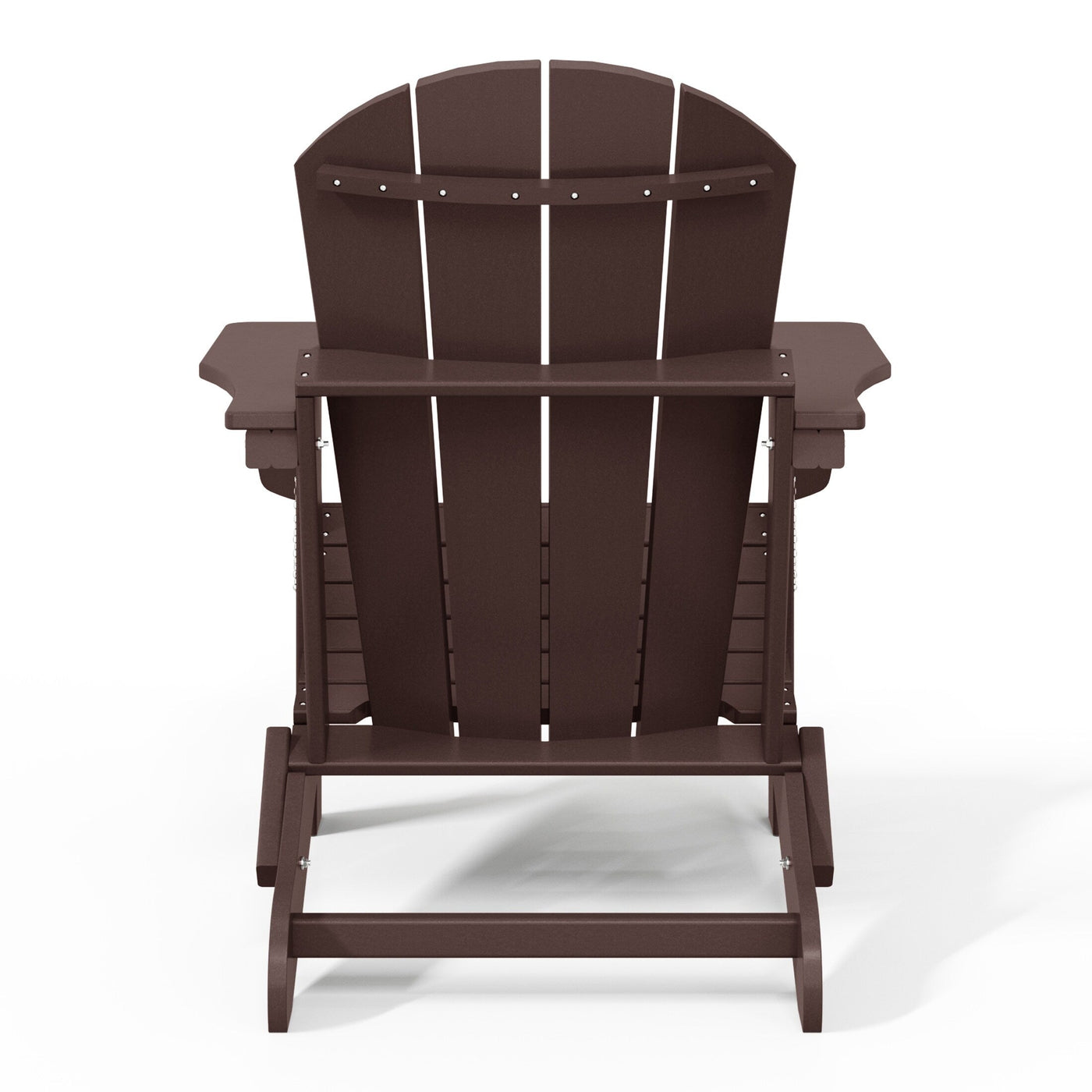 Chaises pliantes Adirondack Polytrends Laguna résistantes aux intempéries (lot de 4)
