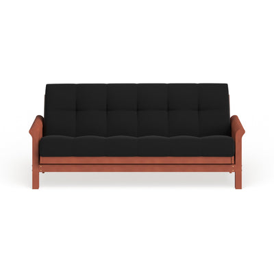 Matelas futon en sergé de 10 pouces d'épaisseur (simple, double ou grand lit)