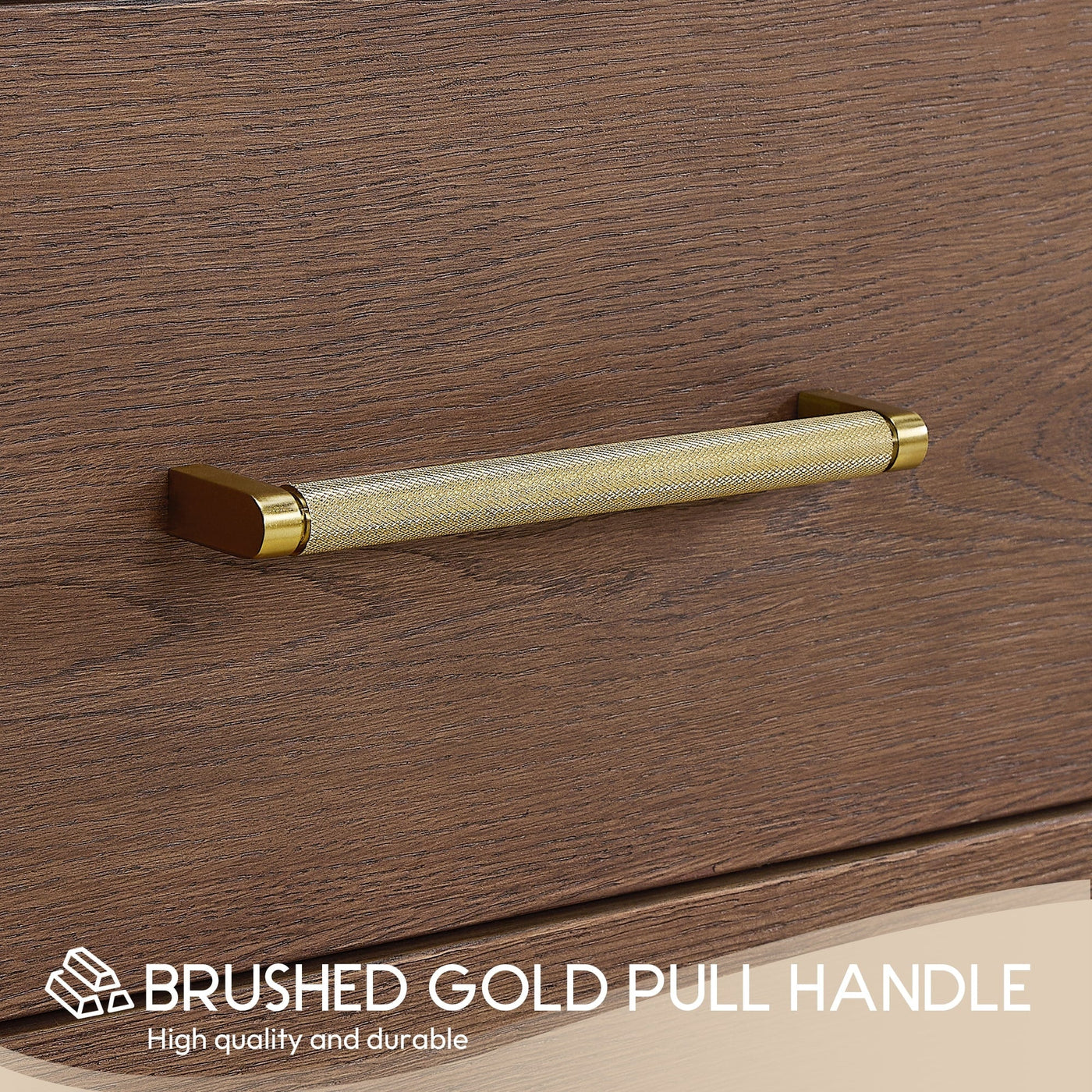 Meuble-lavabo Porto avec dessus en quartz blanc sans miroir