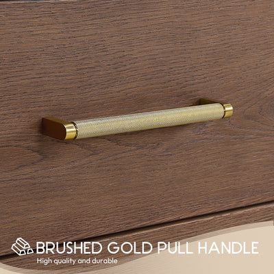 Meuble-lavabo Porto avec dessus en quartz blanc sans miroir