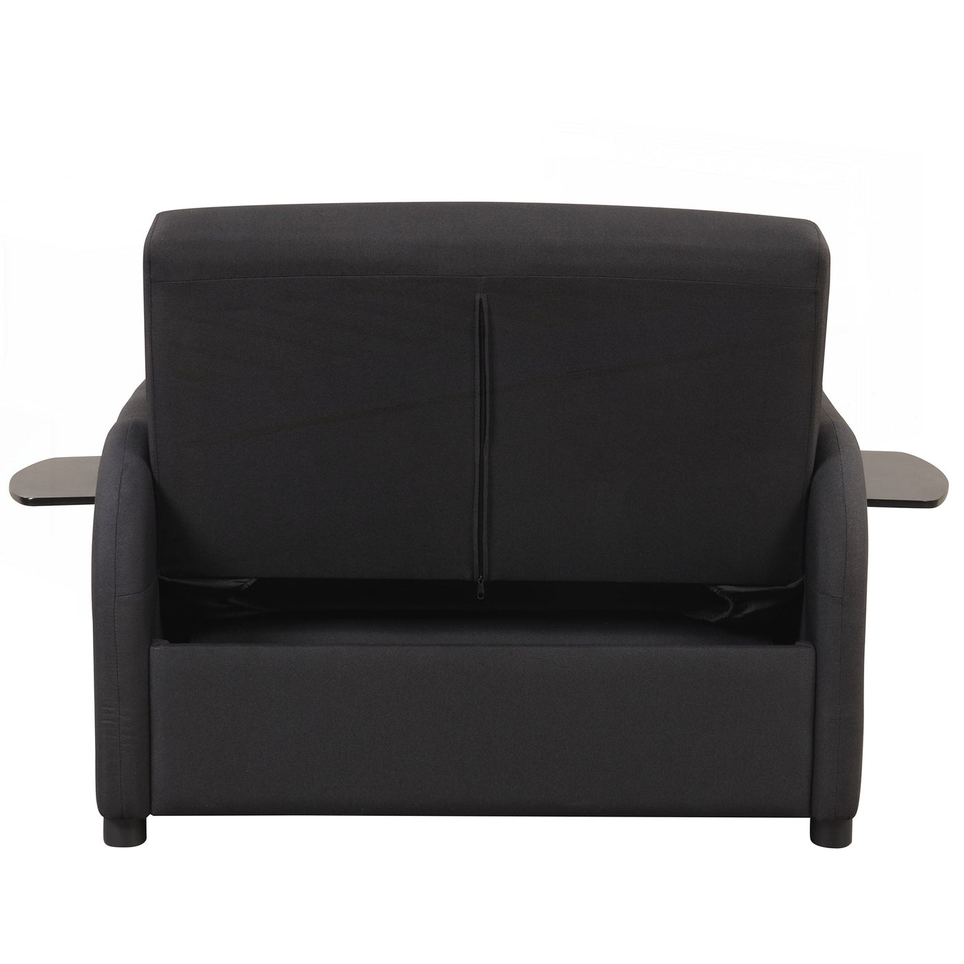 Canapé-lit gigogne 3 en 1 avec table à 2 oreilles