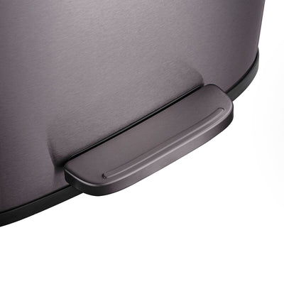 Poubelles Qualiazero 13,2 GAL plus deux poubelles rectangulaires à pédale 1,3 GAL - Combo familial