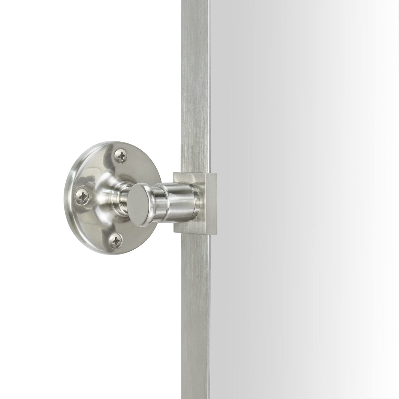 Miroir mural rectangulaire pivotant et inclinable en métal TEHOME Jonathan