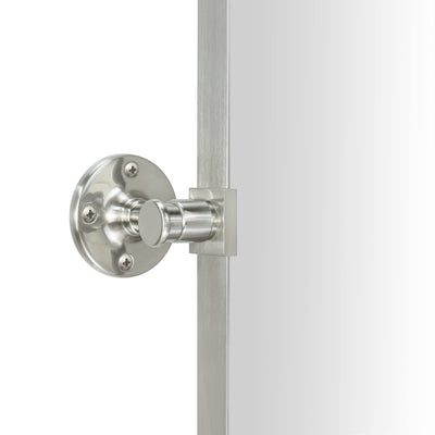 Miroir mural rectangulaire pivotant et inclinable en métal TEHOME Jonathan