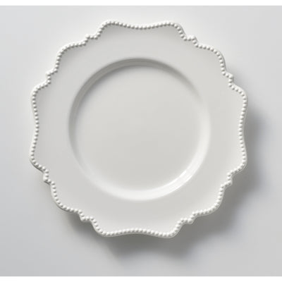 Assiette plate Pinpoint blanche Red Vanilla 11 (lot de 6)