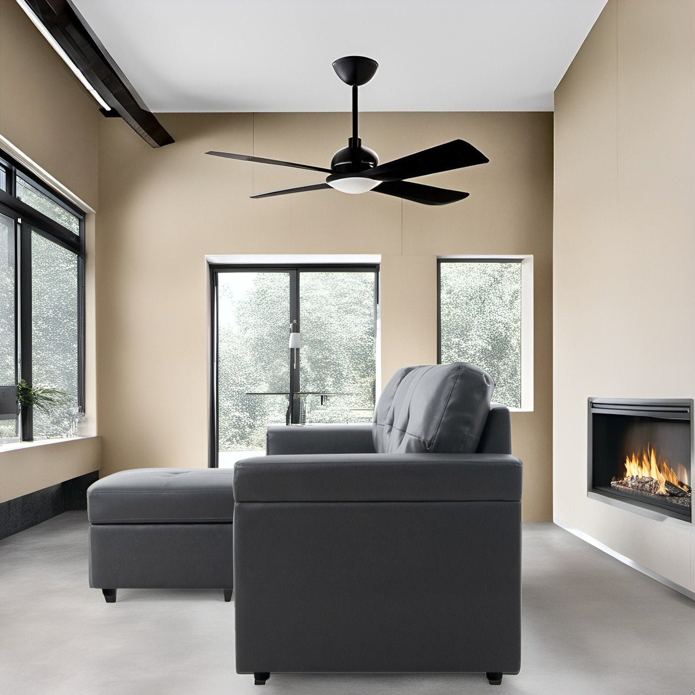 Canapé sectionnel réversible avec lit gigogne, méridienne avec rangement dissimulé, pieds durables,