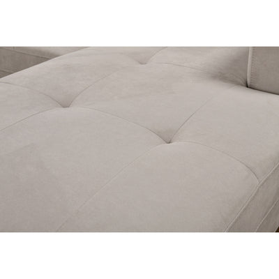 Canapé sectionnel surdimensionné Roomfitters 122 avec rangement pour méridienne, canapé contemporain en U 7 places