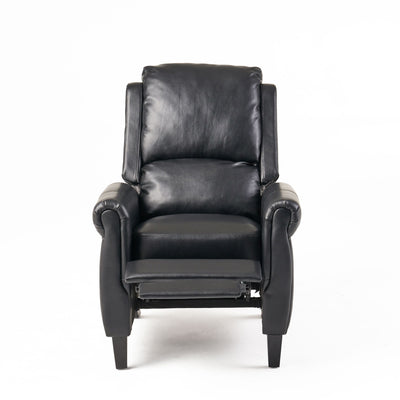 Fauteuil inclinable en cuir PU ultra-confortable Roomfitters, fauteuil inclinable luxueux pour salon ou chambre à coucher