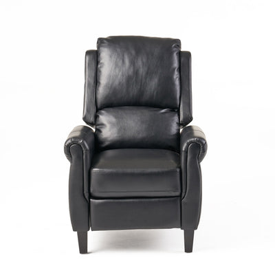Fauteuil inclinable en cuir PU ultra-confortable Roomfitters, fauteuil inclinable luxueux pour salon ou chambre à coucher