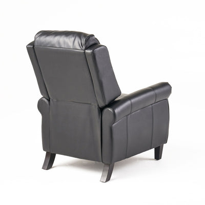 Fauteuil inclinable en cuir PU ultra-confortable Roomfitters, fauteuil inclinable luxueux pour salon ou chambre à coucher