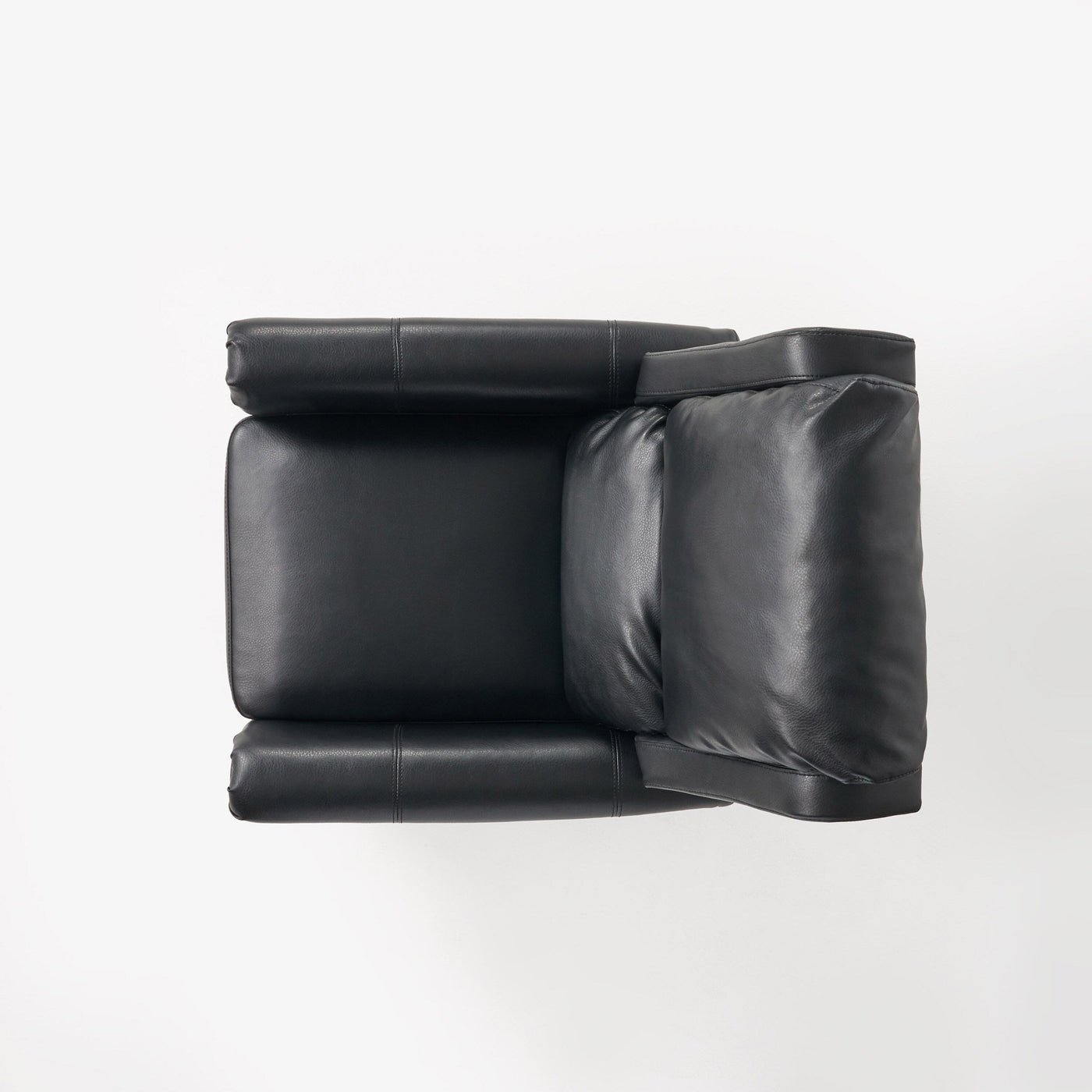 Fauteuil inclinable en cuir PU ultra-confortable Roomfitters, fauteuil inclinable luxueux pour salon ou chambre à coucher