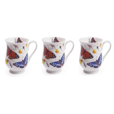 Tasse Roy Kirkham Eleanor Jardin de papillons (lot de 6)