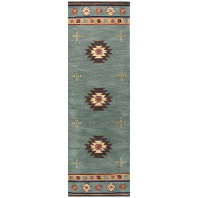 Tapis en laine touffeté à la main Alora Decor Ryder Southwestern