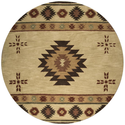 Tapis en laine touffeté à la main Alora Decor Ryder Southwestern