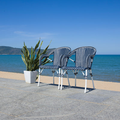 Fauteuil SAFAVIEH Doreth (lot de 2) - 23 L x 36 P x 25 H